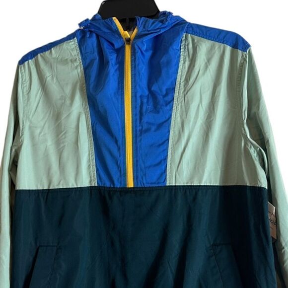 NWT GO-H20 Old Navy Color-Block Windbreaker Jacket Size Small S 📦 - Picture 2 of 12